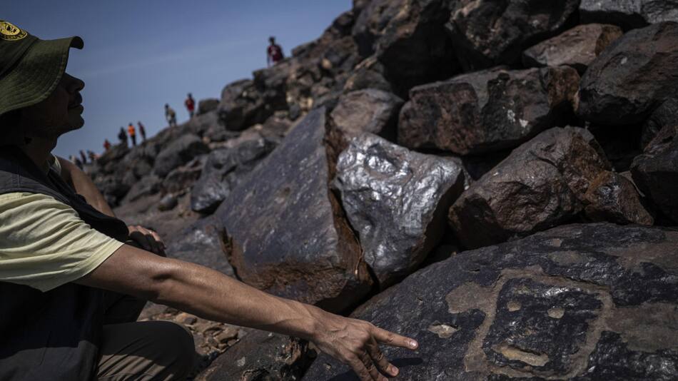 Los arqueólogos calculan que tienen entre 1.000 y 2.000 años de antigüedad. Foto: EFE.