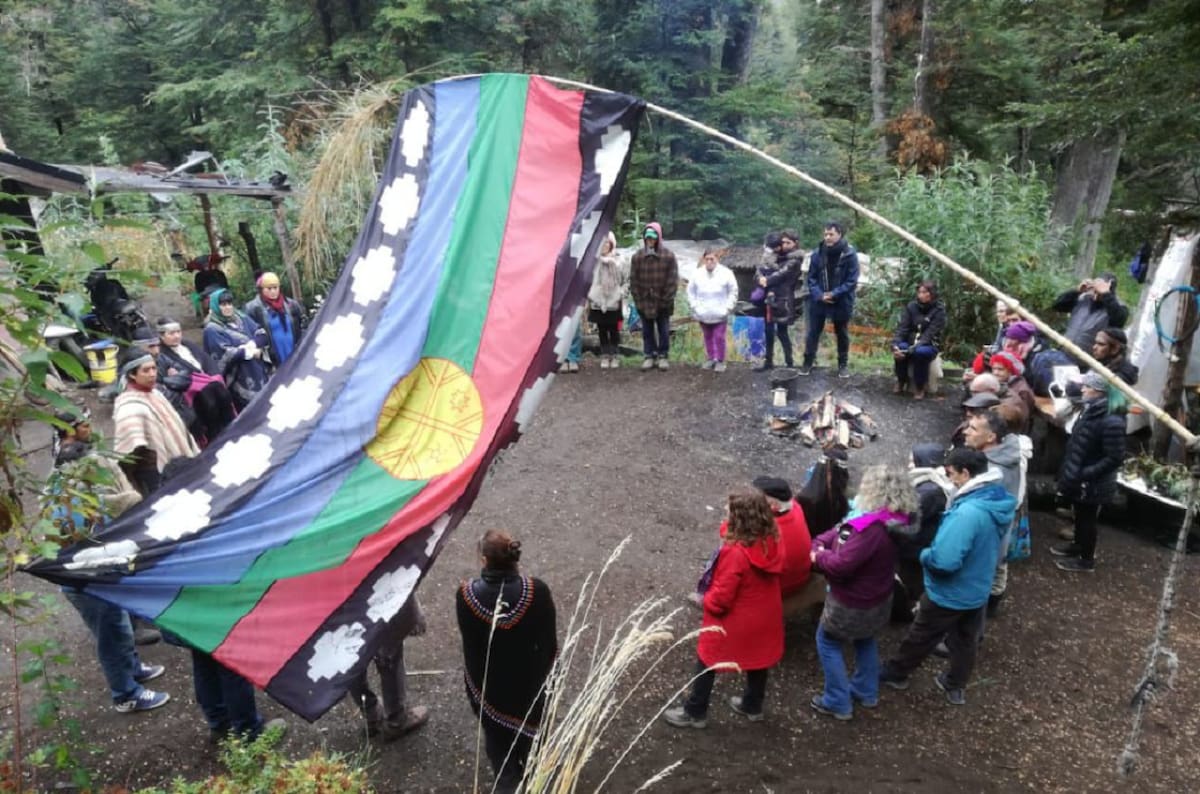 Comunidad mapuche Paichil Antriao en Villa La Angostura.