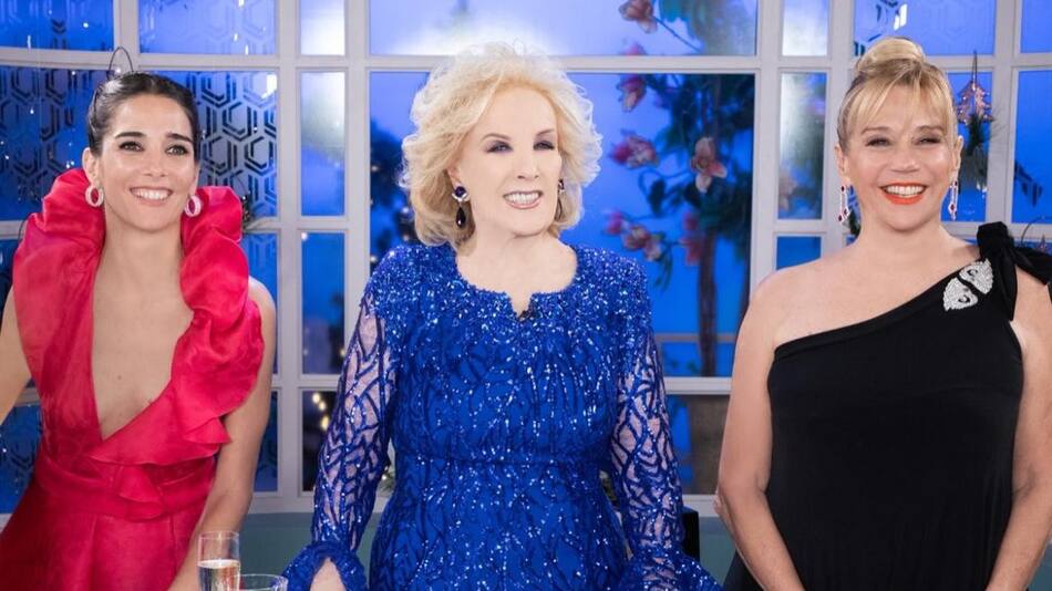 Mirtha Legrand, Juana Viale y Marcela Tinayre