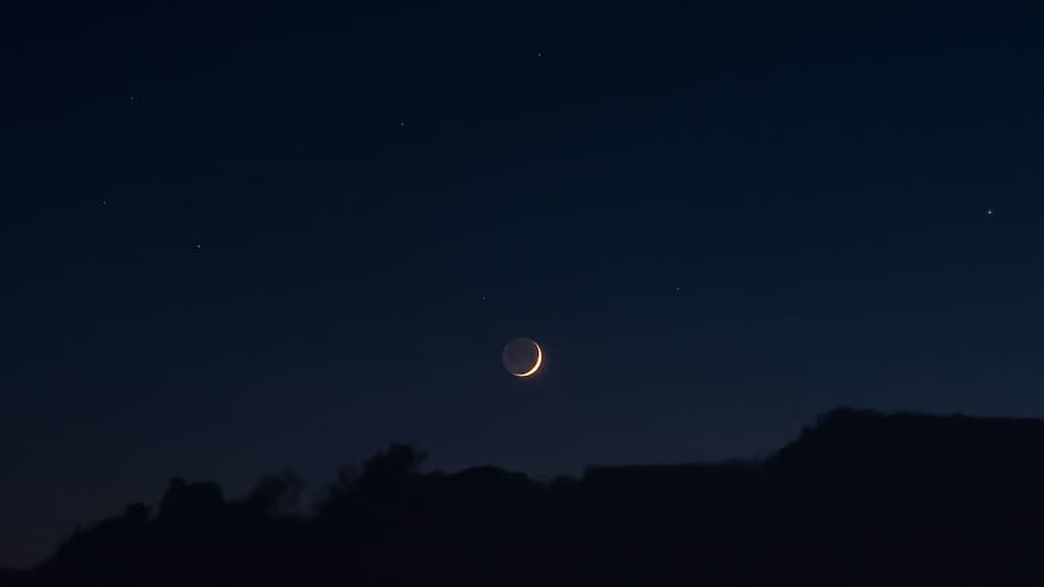Luna Nueva. Foto: Unsplash.