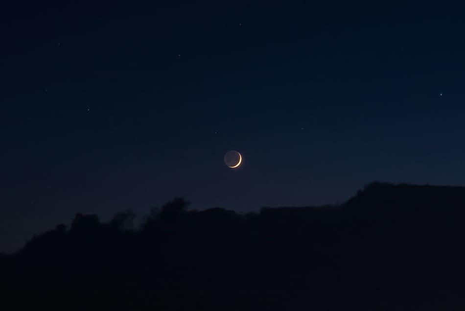 Luna Nueva. Foto: Unsplash.