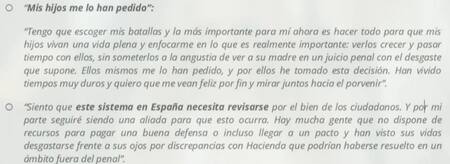 Comunicado de Shakira 3. Foto: EFE.