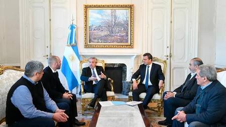 Reunión de emergencia. Foto: NA.