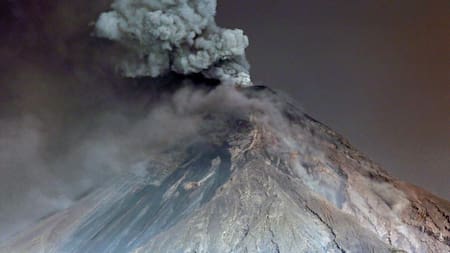 Volcán de fuego, Guatemala, Reuters