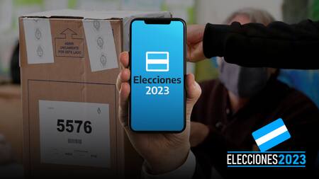 Aplicación para seguir los resultados de las Elecciones 2023. Foto: Canal 26.