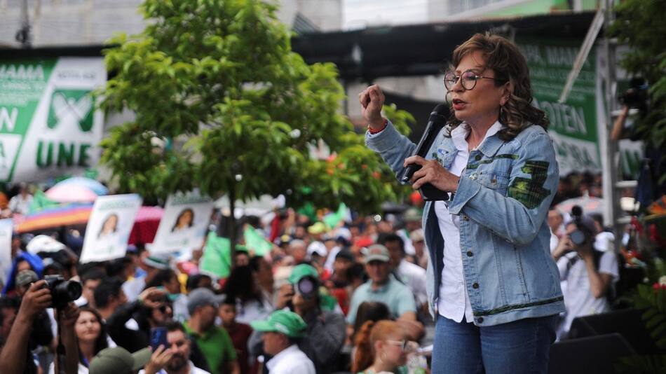 Sandra Torres, la candidata presidencial de Guatemala. Foto: Reuters.