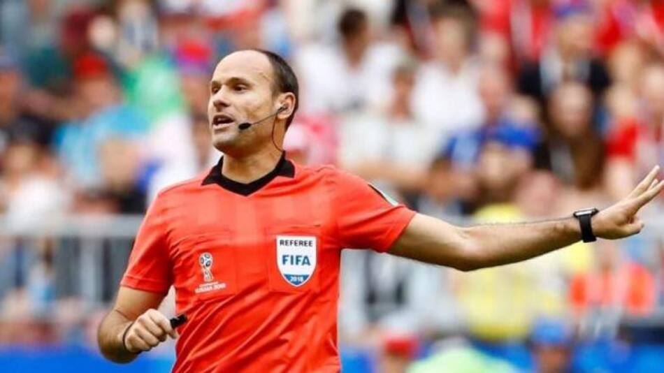Árbitro Antonio Mateu Lahoz. Foto: NA