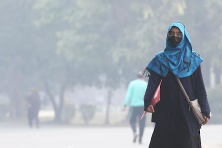 Contaminación en Pakistán. EFE