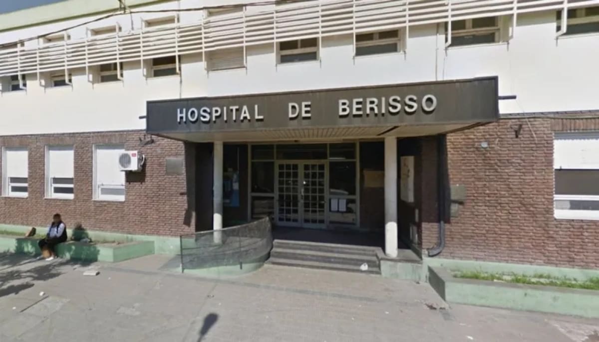 Hospital de Berisso donde quedó internado el asesino