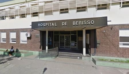 Hospital de Berisso donde quedó internado el asesino