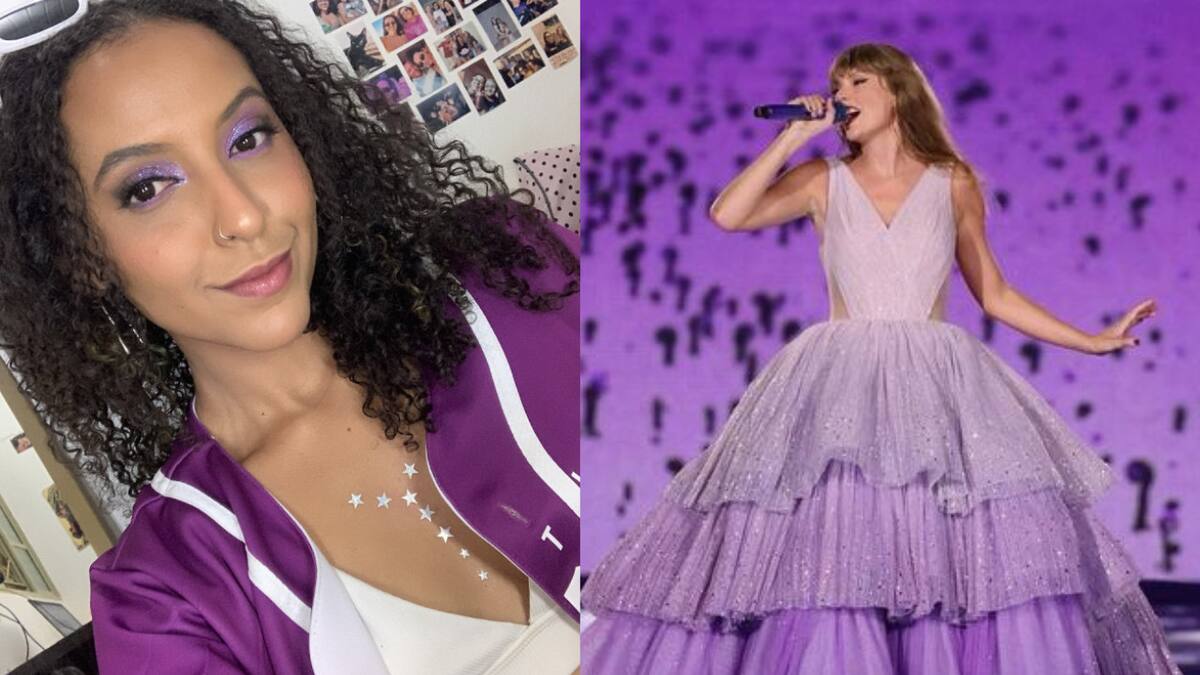Ana Clara Benavides y Taylor Swift. Foto: Instagram