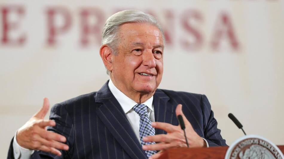 López Obrador, presidente de México. foto: EFE