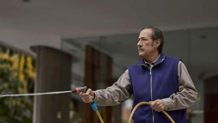 Guillermo Francella en "El Encargado". Foto: NA.