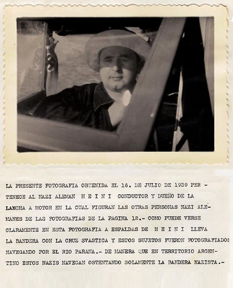 Heini, el lanchero nazi del Río Paraná