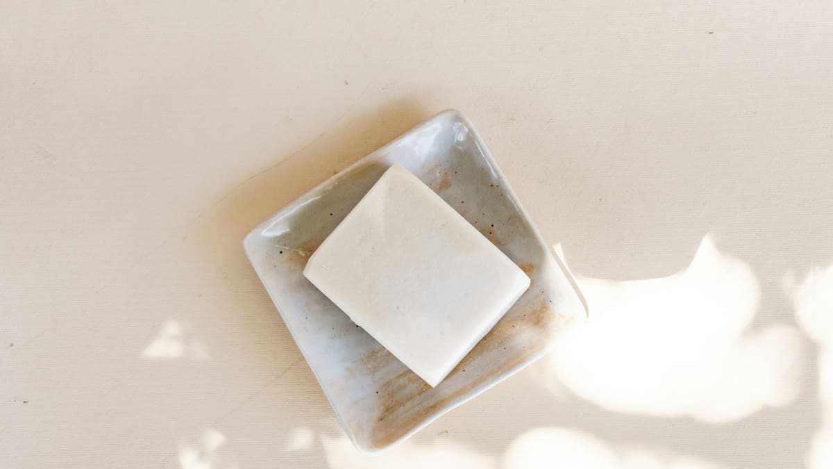 Jabón blanco. Foto: Unsplash