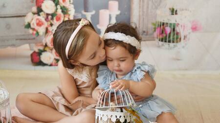 Delfina y Pilar Hecker, de 1 y 5 años, murieron tras el temporal en Bahía Blanca. Foto: gentileza familia Hecker.
