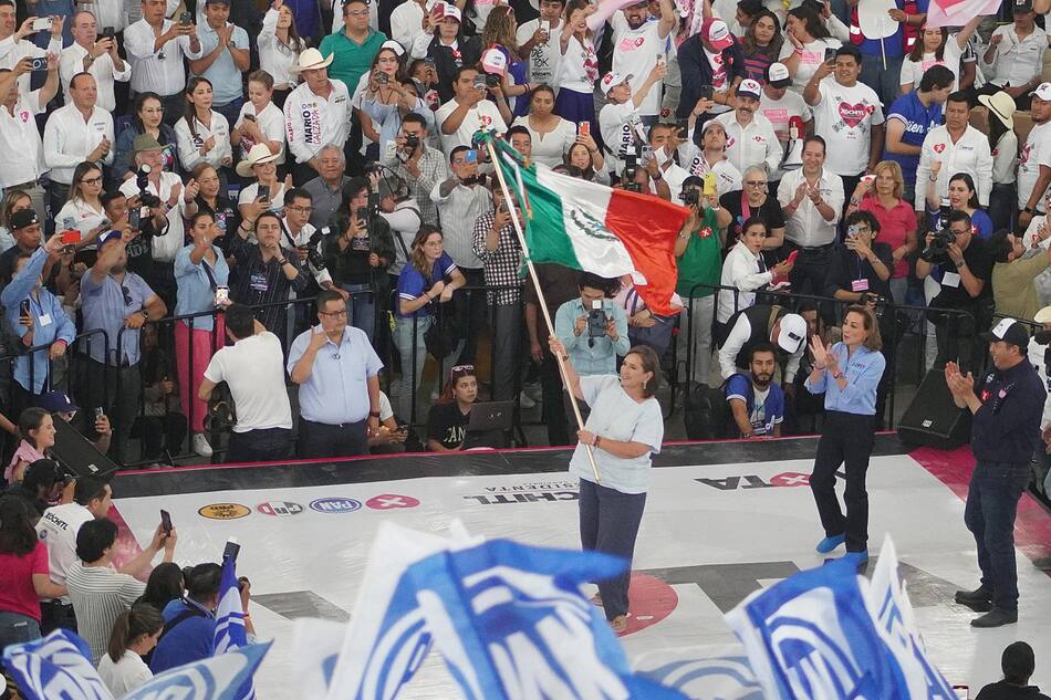 Xóchitl Gálvez, elecciones en México. Foto: EFE