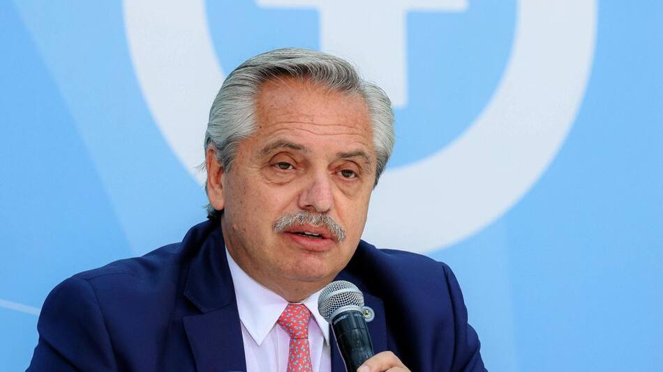 Alberto Fernández, Agencia NA
