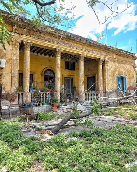 La casa tiene más de 150 años. Foto: Instagram @imagenesenlahistoria