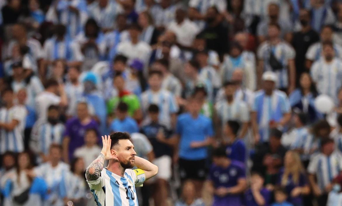 Argentina vs Países Bajos. Foto: EFE