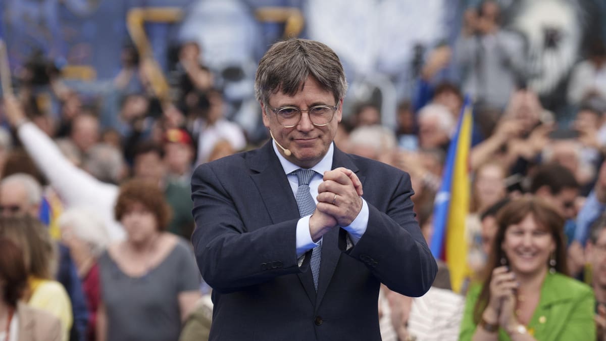Carles Puigdemont. Foto: EFE.