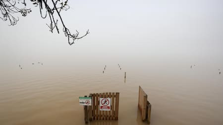 Inundaciones en Valencia. Foto: EFE.