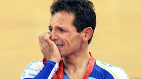 El exciclista olímpico Juan Curuchet. Foto: NA