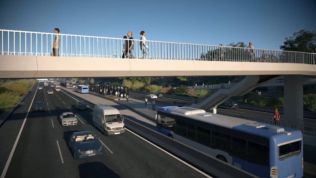 Este fin de semana vuelven a cortan la Autopista Dellepiane por obras