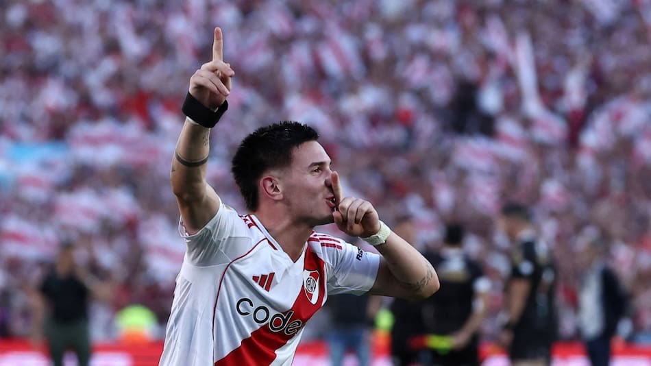 Franco Mastantuono. Foto: Reuters/Agustin Marcarian.