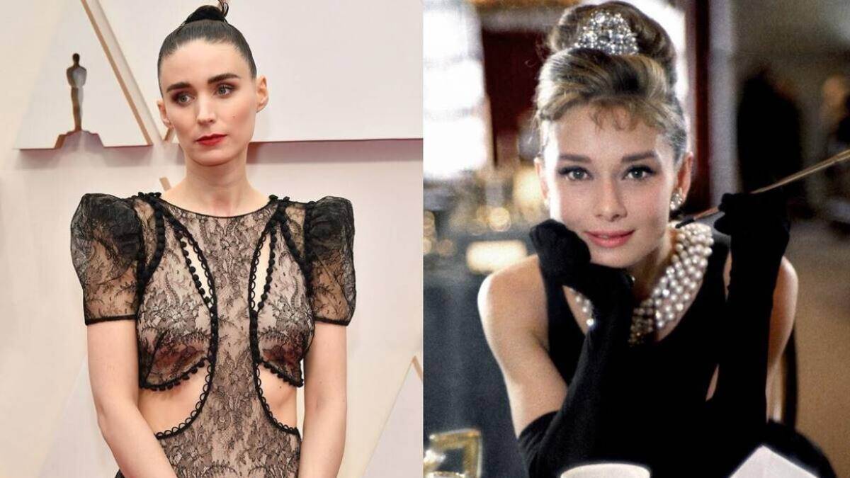 Rooney Mara y Audrey Hepburn