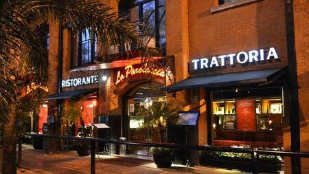 Uno de los locales de la cadena La Parolaccia en Puerto Madero, cierre de locales, coronavirus