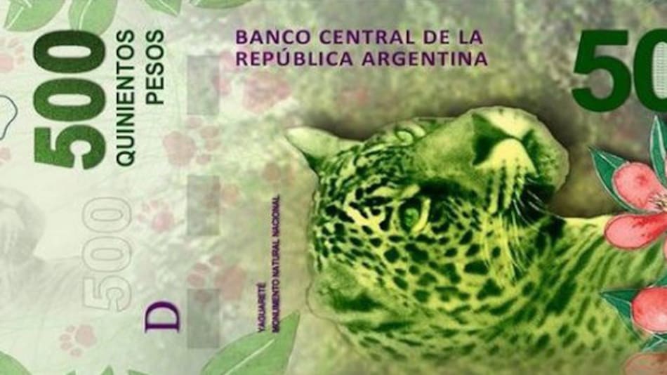 Billete de 500 pesos