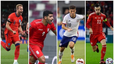 Grupo B - Mundial Qatar 2022. Fotos: REUTERS