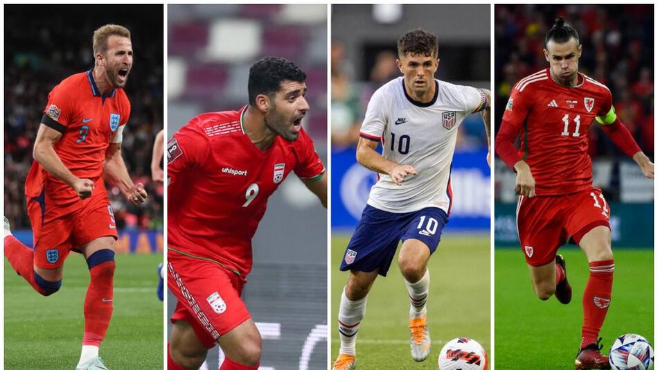 Grupo B - Mundial Qatar 2022. Fotos: REUTERS