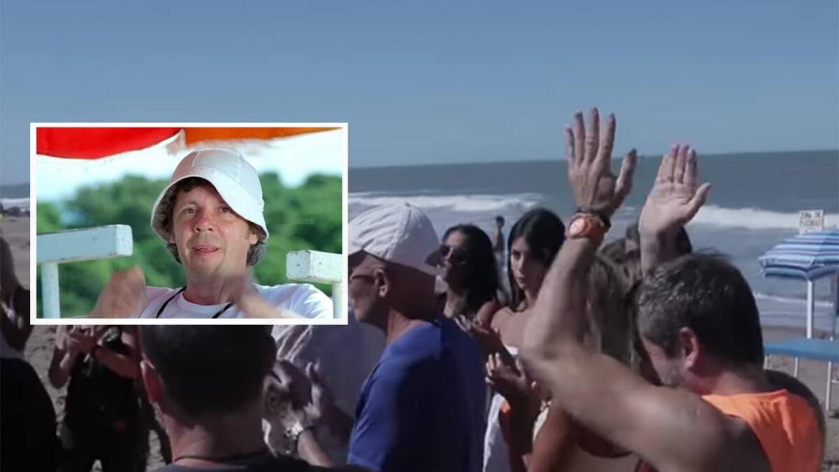 Homenaje a Emilio Disi en la filmación de Bañeros 5