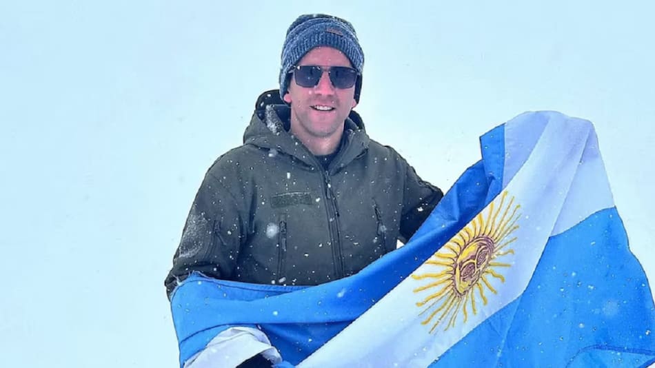 Nahuel Agustín Gallo, gendarme argentino detenido en Venezuela. Foto: Redes sociales.