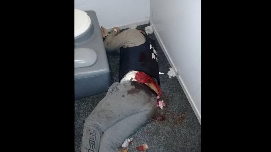 Delincuentes intentaron copar una garita Policíal en Quilmes