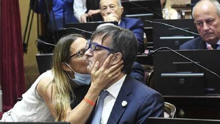 Esteban Bullrich participa de su última sesión en la Cámara alta