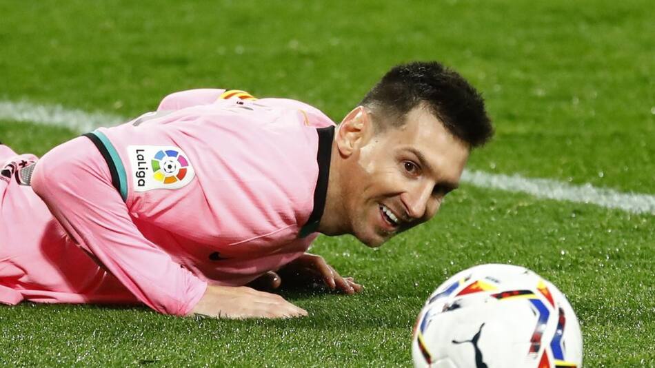 Lionel Messi en el Barcelona, REUTERS