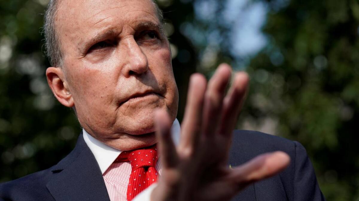 Larry Kudlow, asesor de Trump (Reuters)