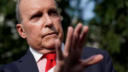 Larry Kudlow, asesor de Trump (Reuters)