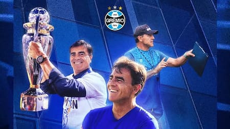 Gustavo Quinteros, nuevo DT de Gremio. Foto: Instagram @gremio
