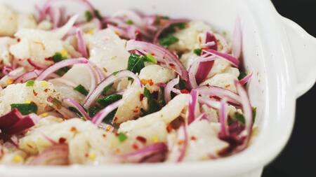 Plato de Ceviche. Foto: Unsplash.