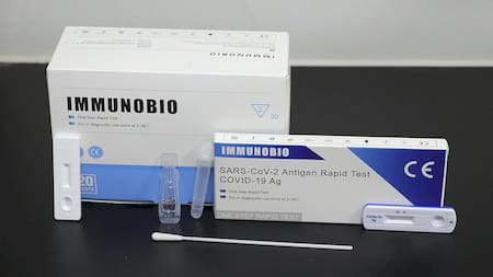 Autotest de coronavirus, foto NA