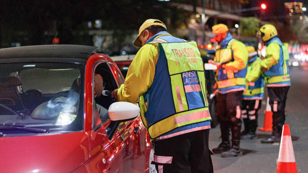 Controles de tránsito. Foto: NA
