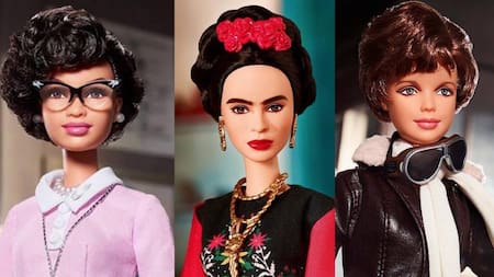 Por el Día de la Mujer, presentan muñecas Barbie de Frida Kahlo y 16 mujeres inspiradoras