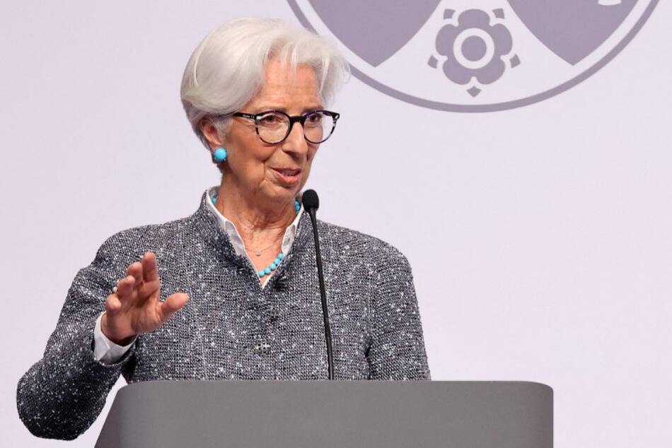 Christine Lagarde, presidente del Banco Central Europeo. Foto: Reuters.