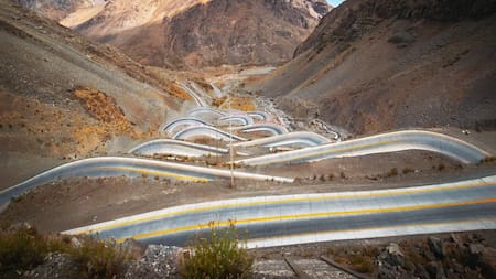 Las rutas de montaña más peligrosas de Argentina. Foto: NA