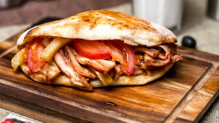 Sánguche de milanesa. Foto: Freepik.