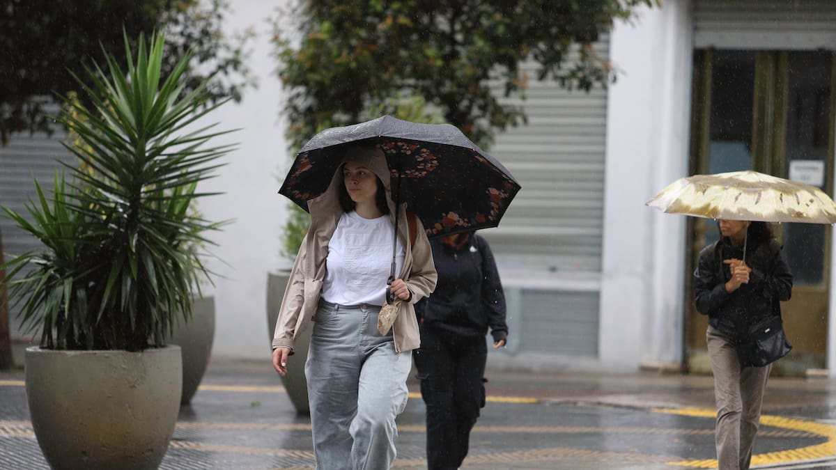 Lluvias; tormentas.